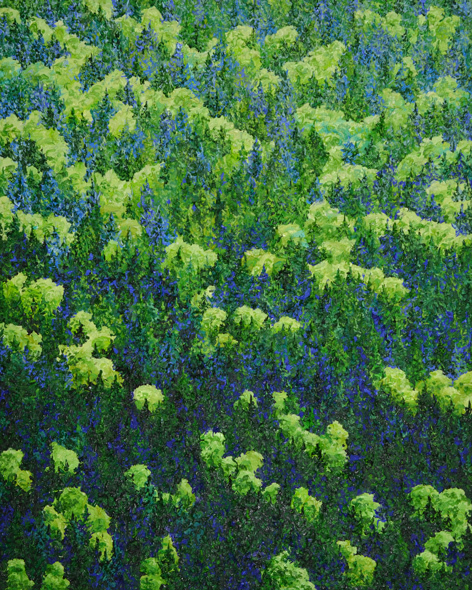 Katharina Gierlach: "Wald (5)" (2014)