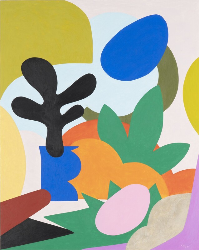 Leonard Korbus - Genalguacil, 2025, Ölpastell auf Papier