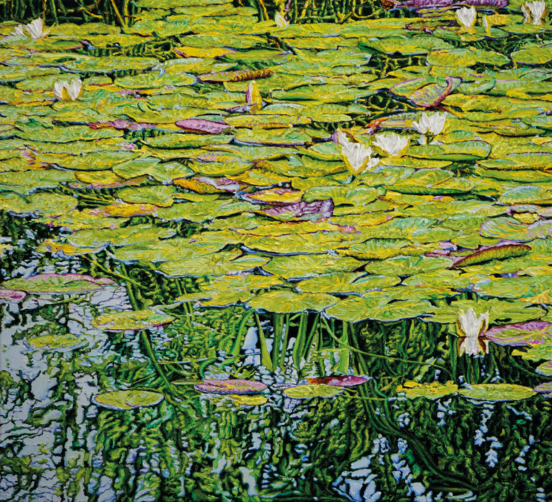 Katharina Gierlach - Am Scheerbach, 2025, Öl auf Leinwand