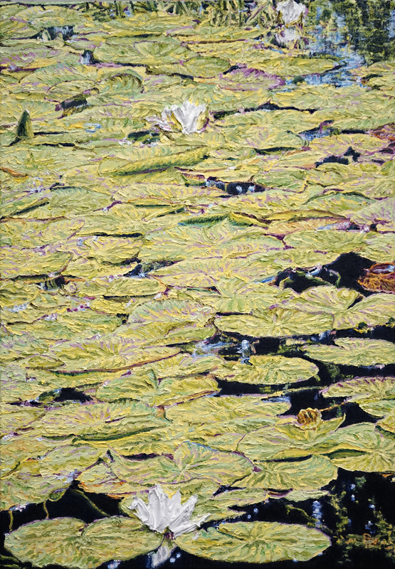 Katharina Gierlach - Am Scheerbach III, 2023, Oil on canvas