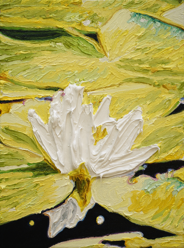 Katharina Gierlach - Am Scheerbach IV, 2023, Öl auf Leinwand