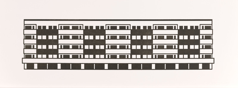 Julian Opie: "Apartment 12" (2021)