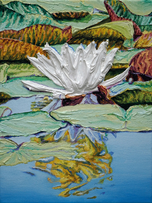 Katharina Gierlach - Cesky Krumlov, 2025, Öl auf Leinwand