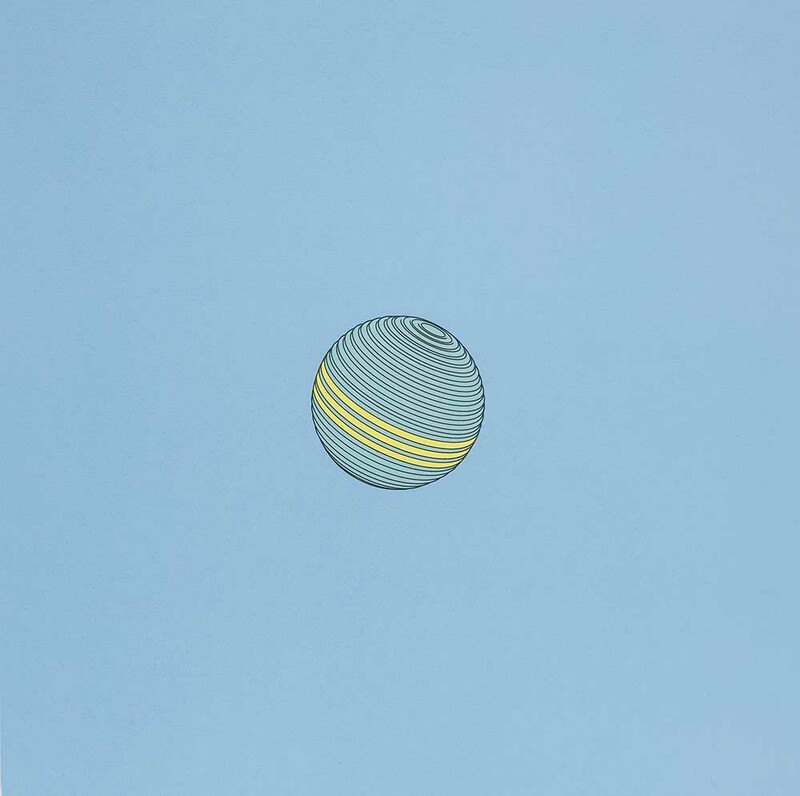 Michael Craig-Martin: "Sports Balls (Croquetball)" (2019)