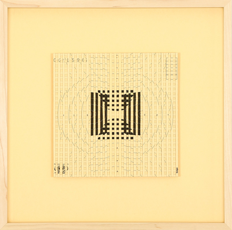 Petra Scheibe Teplitz - 021596, 2018, modifizierte Schießscheiben