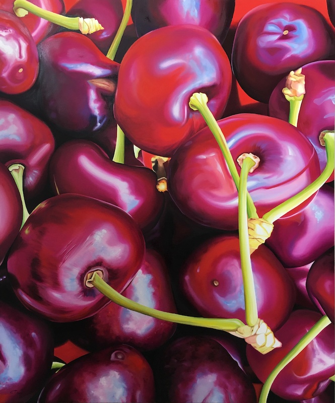 Charlotte Trossbach: "Kirschen III" (2020)