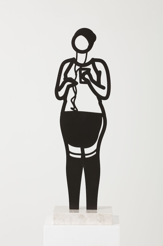 Julian Opie: "Leggings (from Boston Statuettes)" (2020)
