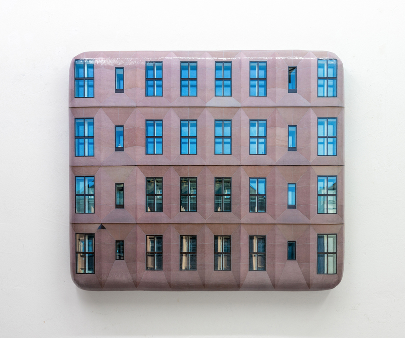 Hein Spellmann - Neubau 10, 2023, Silikon, Acryl, CLC-Print, Schaumstoff, Holz