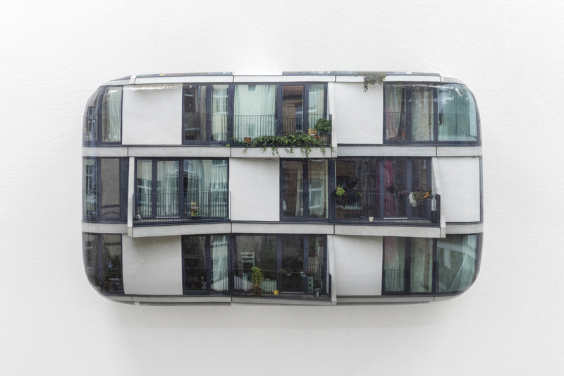 Hein Spellmann - Neubau 13, 2024, Silikon, Acryl, CLC-Print, Schaumstoff, Holz