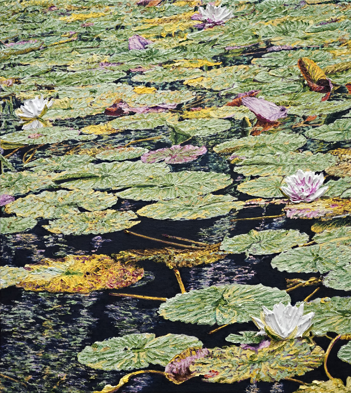 Katharina Gierlach - Nymphaea, 2024, Oil on canvas