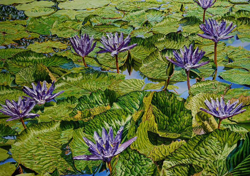 Katharina Gierlach: "Nymphaea cerulea" (2023)