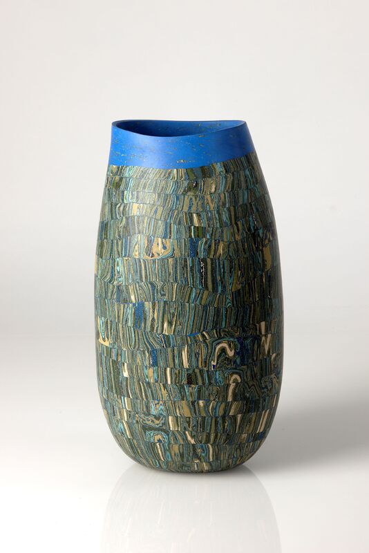 Dorothee Wenz - Schilf, 2023, eingefärbter Ton und Porzellan