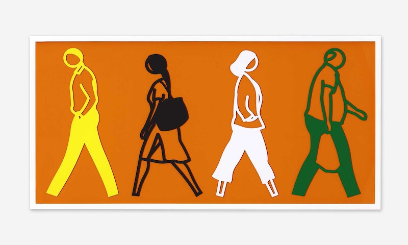 Julian Opie: "Street 1" (2021)