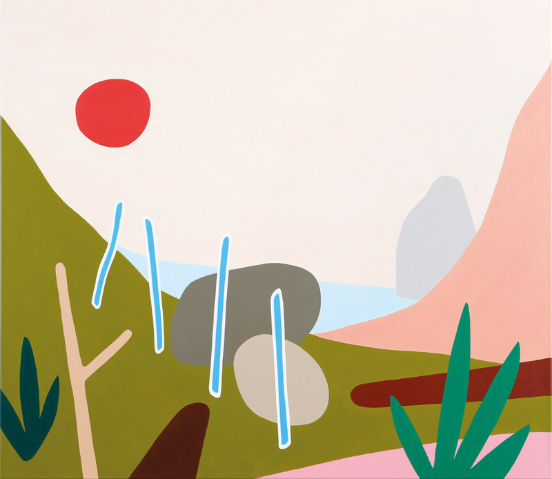 Leonard Korbus - Nimis, 2024, Acryl auf Leinwand