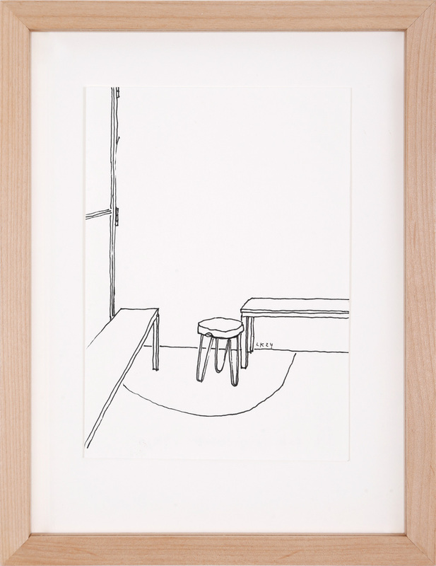 Leonard Korbus - Way_01, 2024, ink on paper