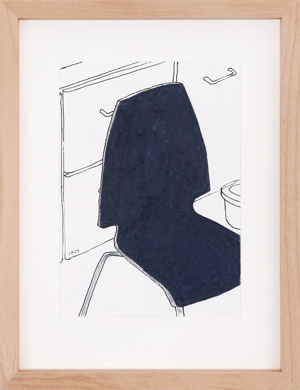 Leonard Korbus - Mageleinstraat_19_05, 2024, ink on paper