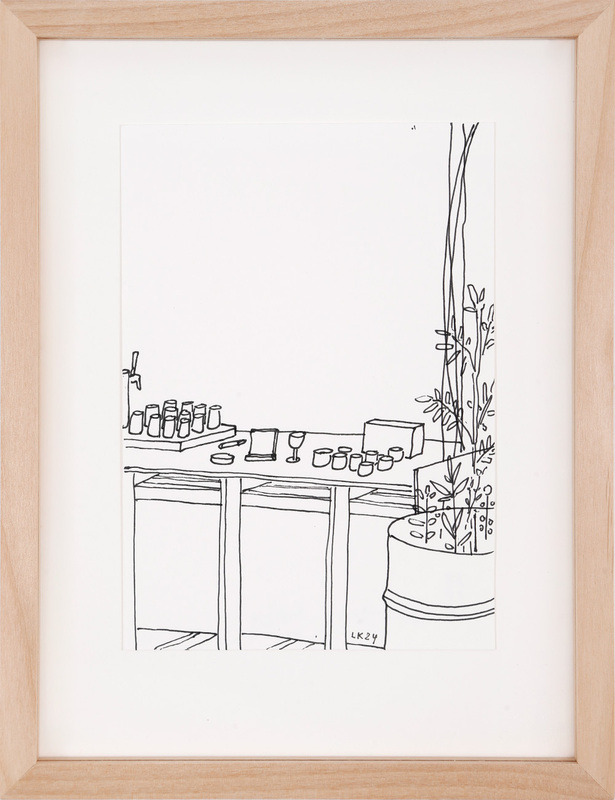 Leonard Korbus - Broei_03, 2024, ink on paper