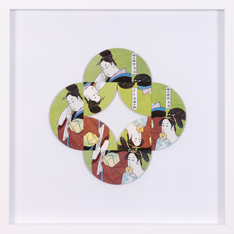 Albrecht Wild: "Ukiyo-e XLIXIXVIII (Utamaro 31_1)" (2023)