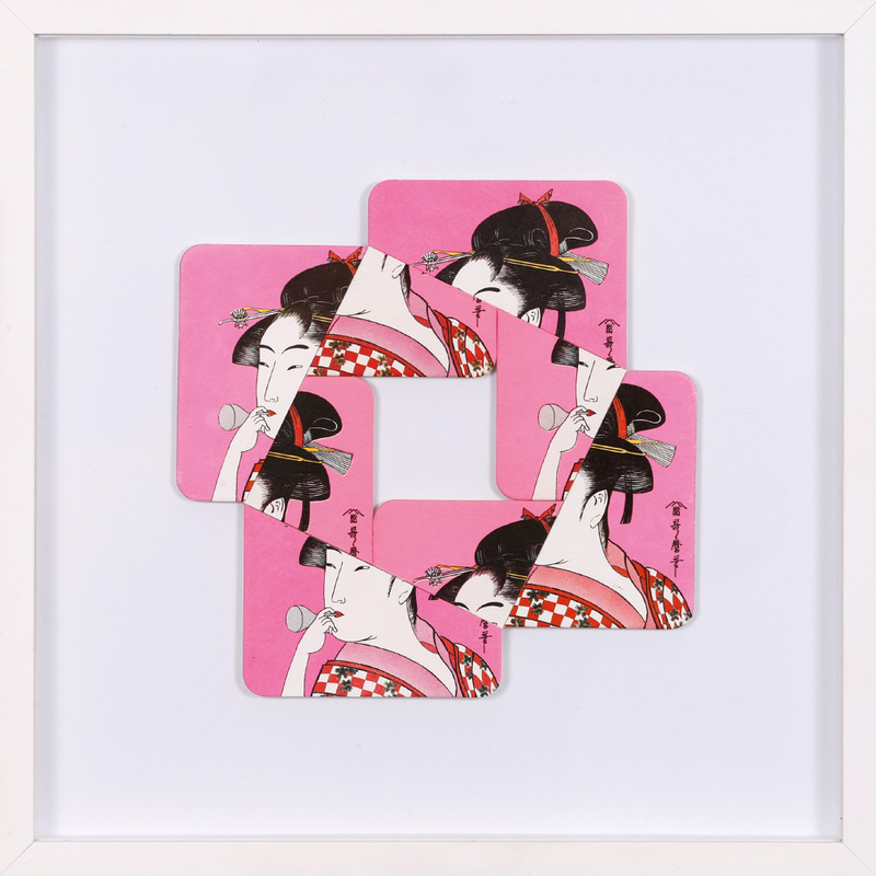 Albrecht Wild: "Ukiyo-e XLIXIXV (Utamaro 28_1)" (2023)