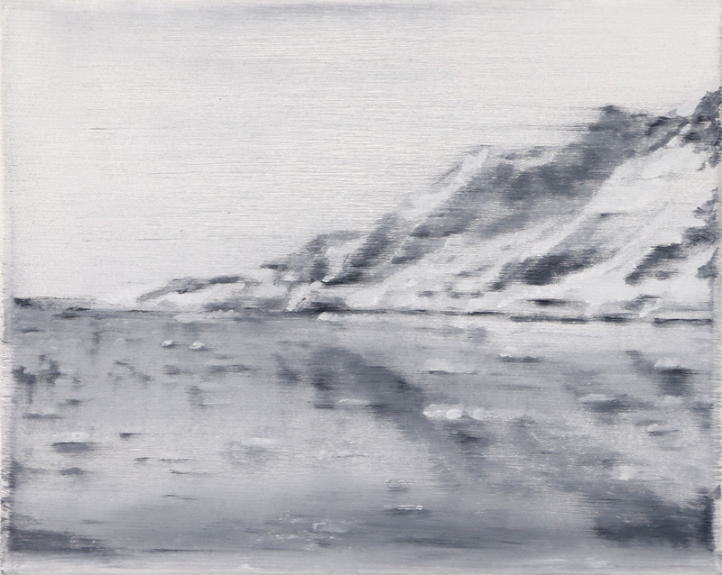 JKB Fletcher - Landmass / Horizon, 2025, Oil on canvas