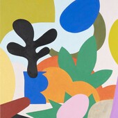 Leonard Korbus - Genalguacil, 2025, Ölpastell auf Papier