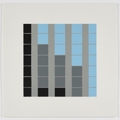 Julian Opie - B1 (from the series "Office Windows")