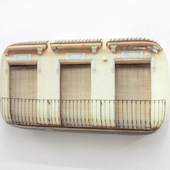 Hein Spellmann - Balcones 3, 2021, silicone, acrylic, CLC print, foam, wood