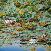 Katharina Gierlach - Cesky Krumlov II, 2025, Öl auf Leinwand