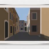 Julian Opie - French village 4