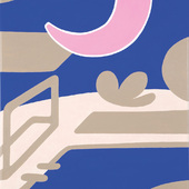 Leonard Korbus - Mineralbad Berg, 2025, Acryl auf Leinwand