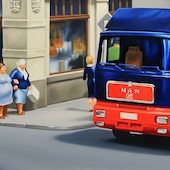 Günter Beier - Mozartstrasse, 2016, Öl auf Leinwand