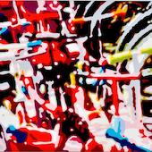 Konrad Winter - Roller, 2020, Autolack auf Aluminium, manuelle Malerei