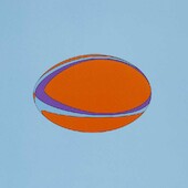 Michael Craig-Martin - Sports Balls (Rugbyball)