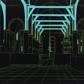 Michael Craig-Martin - Saenredam (schwarz), 2022, Pigmentdruck auf Somerset Satin