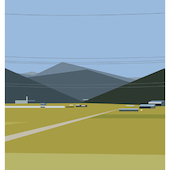 Julian Opie - Seoul to Busan 1