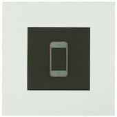 Michael Craig-Martin - The Catalan Suite I - iPhone, 2013, Radierung
