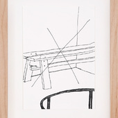 Leonard Korbus - Groß_Sand_9B_02, 2024, Tusche auf Papier