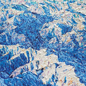 Katharina Gierlach - Alpen V, 2025, Öl auf Leinwand