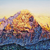 Katharina Gierlach - Eiger, 2025, Öl auf Leinwand