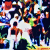 Konrad Winter - Broadway, 2025, Autolack auf Aluminium