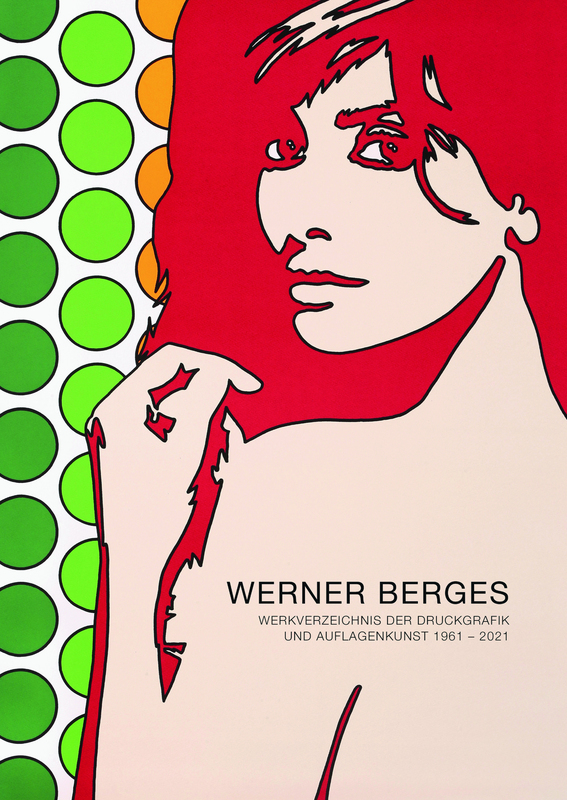 Werner Berges - Vorzugsausgabe "Geraldine" mit WVZ, 2021, Siebdruck in vier Farben auf 300g Somerset Satin