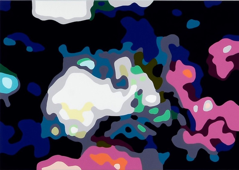 Konrad Winter - A Rosegarden 13 (Vorzugsausgabe), 2020, Autolack auf Aluminium, manuelle Malerei