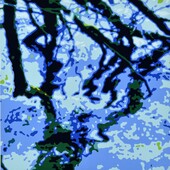 Konrad Winter - Fuschlsee, 2023, Autolack auf Aluminium