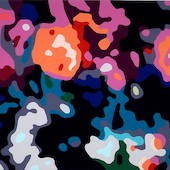 Konrad Winter - A Rosegarden 1 (Vorzugsausgabe), 2020, Autolack auf Aluminium, manuelle Malerei