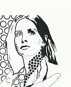 Werner Berges - Emma, 2012 / 1969, Prägung/Radierung auf Büttenpapier