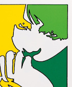 Werner Berges - ohne Titel IV, 2016, Siebdruck